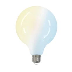 LUUMR Smart LED-Leuchtmittel 2er E27 G125 7W CCT matt Tuya