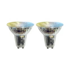 LUUMR Smart LED-Leuchtmittel 2er GU10 Glas 4,7W klar Tuya