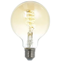 LUUMR Smart LED-Leuchtmittel G95 E27 amber 4,9W Tuya WLAN