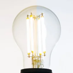 LUUMR Smart LED-Leuchtmittel klar E27 A60 7W Tuya WLAN CCT