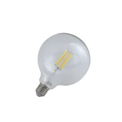LUUMR Smart LED-Leuchtmittel klar E27 G125 7W Tuya WLAN CCT