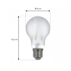 LUUMR Smart LED-Leuchtmittel matt E27 A60 7W Tuya WLAN CCT