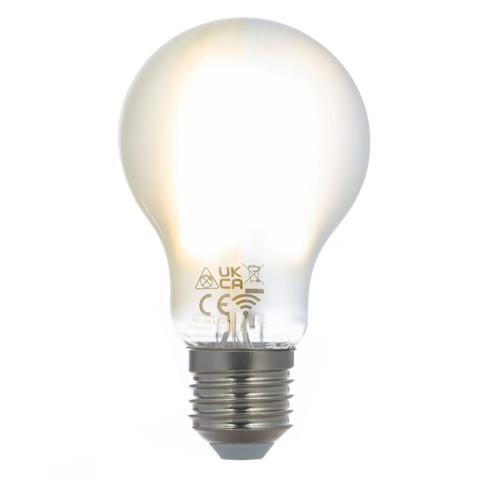 LUUMR Smart LED-Leuchtmittel matt E27 A60 7W Tuya WLAN CCT