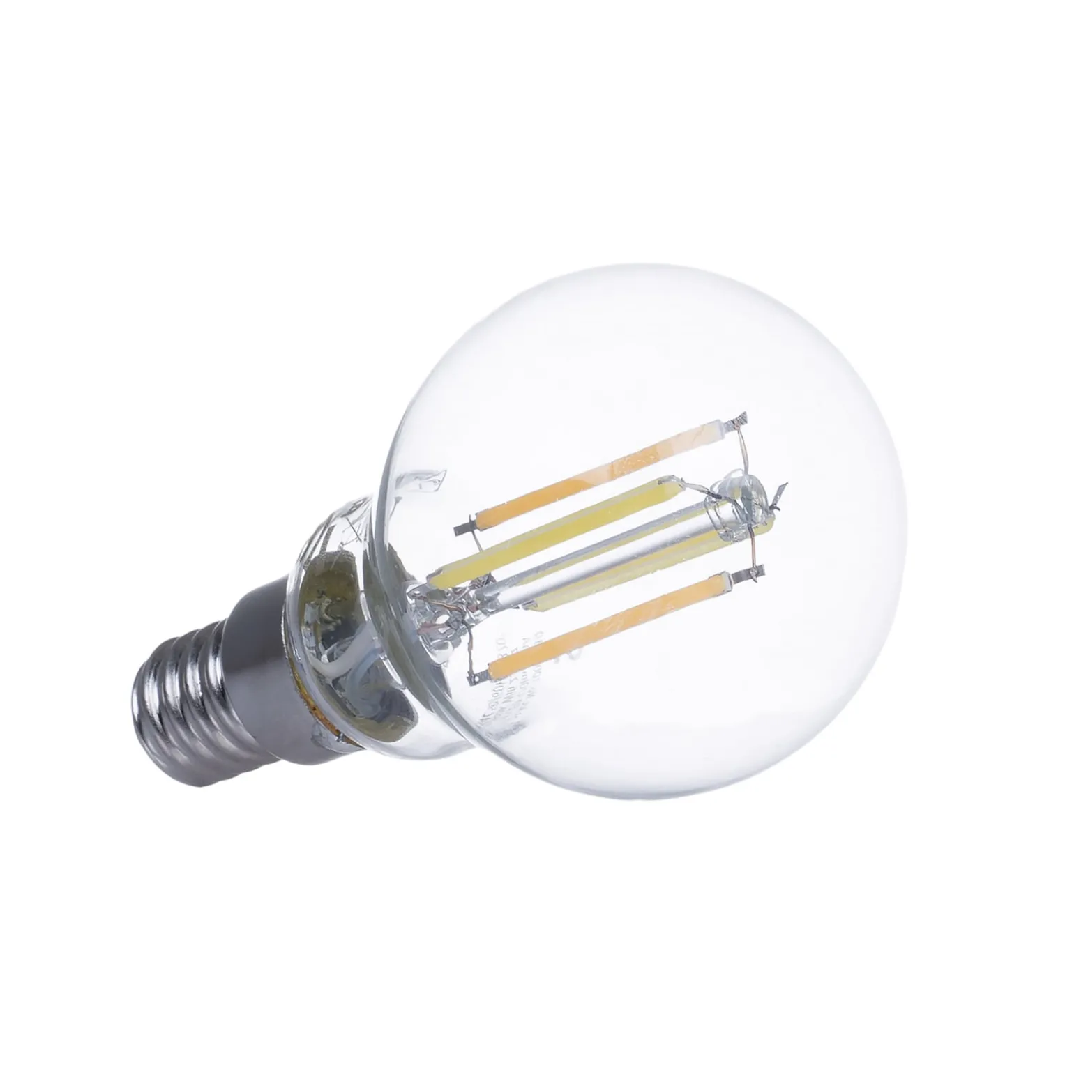 LUUMR Smart LED-Tropfenlampe 3er-Set E14 4,2W CCT klar Tuya