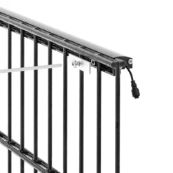 LyghtUp 5er-Starter-Set DSM-Zäune 246cm anthrazit
