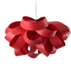 LZF Agatha Small Hängeleuchte, 78x76cm, rot