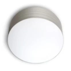 LZF Gea Deckenlampe 0-10V dim, Ø 20cm, grau