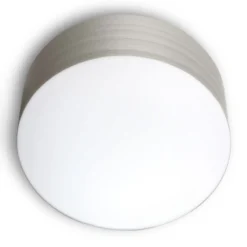 LZF Gea Deckenlampe 0-10V dim, Ø 30cm, grau