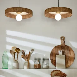 MARKET SET Portinatx Hängeleuchte Ø 40 cm weiß