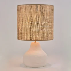 MARKET SET Portinatx M Tischleuchte Höhe 58cm weiß