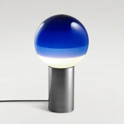MARSET Dipping Light M Tischlampe blau/grafit