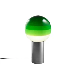 MARSET Dipping Light M Tischlampe grün/grafit