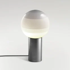 MARSET Dipping Light M Tischlampe weiß/grafit