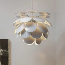 MARSET Discocó Pendellampe Ø 53 cm weiß