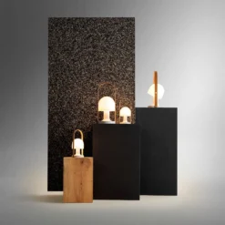 MARSET FollowMePlus Akku-Tischlampe Höhe 44cm weiß