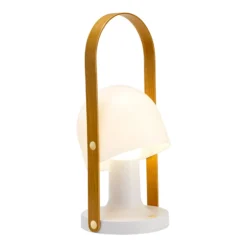 MARSET FollowMePlus Akku-Tischlampe Höhe 44cm weiß