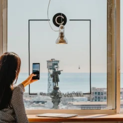 MARSET Hängeleuchte Atlas, 2.700 K, Ø 11 cm, transparent