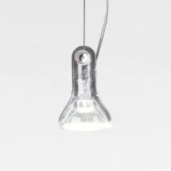 MARSET Hängeleuchte Atlas, 3.000 K, Ø 11 cm, transparent