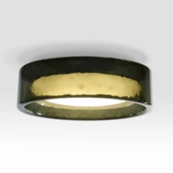 MARSET LED-Deckenlampe Ringo, Ø 90 cm, grün, Kunststoff, CCT