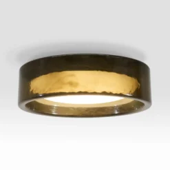 MARSET LED-Deckenlampe Ringo, Ø 90 cm, rauchgrau dunkel