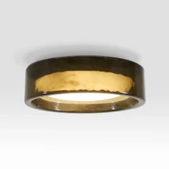 MARSET LED-Deckenlampe Ringo, Ø 70 cm, rauchgrau dunkel, CCT