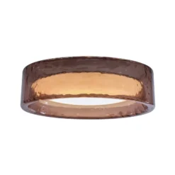 MARSET LED-Deckenlampe Ringo, Ø 70 cm, rosé Kunststoff, CCT