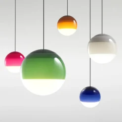 MARSET LED-Hängelampe Dipping Light Ø 30 cm weiß