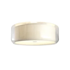 MARSET Mercer C Deckenlampe aus Glas und Baumwolle