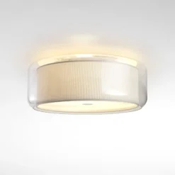 MARSET Mercer C Deckenlampe aus Glas und Polyester