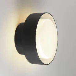 MARSET Plaff-on! LED-Außenwandleuchte, IP65, Ø16cm