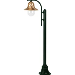 Mastleuchte Toscane 1-fl. 150 cm, grün