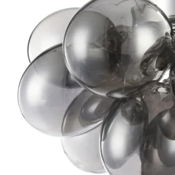 Maytoni Balbo Deckenleuchte Glas nickel/rauch