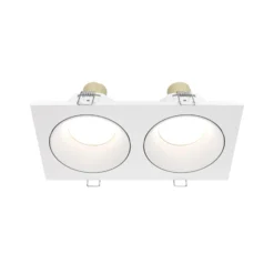 Maytoni Deckeneinbauleuchte Zoom weiß 17 x 9 cm 2-flg. IP65