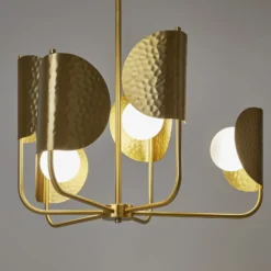 Maytoni Deckenleuchte Tropic, messing, 6-flg., Breite 78 cm