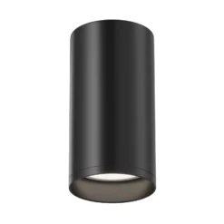 Maytoni Downlight Focus, schwarz, Ø 5,2 cm, Aluminium, GU10