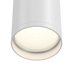 Maytoni Downlight Focus, weiß, Ø 5,2 cm, Aluminium, GU10