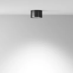 Maytoni Downlight Hoop, schwarz, Höhe 5 cm Ø 8,5 cm Alu GX53