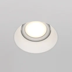 Maytoni Einbauleuchte Dot weiß rund 11,8 x 9 cm Alu GU10