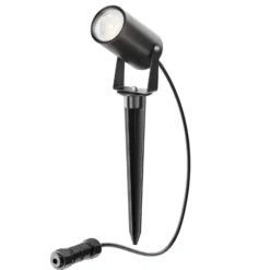 Maytoni Erdspießstrahler Scope, schwarz, Aluminium, IP65