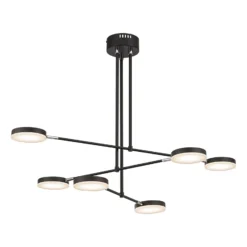 Maytoni Fad LED-Hängelampe drehbare Schirme 6-fl