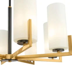 Maytoni Fortano Kronleuchter 8-flammig Glasschirme
