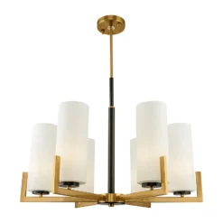 Maytoni Fortano Kronleuchter 6-flammig Glasschirme