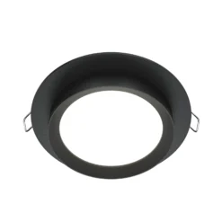 Maytoni Hoop Einbauleuchte, rund, schwarz