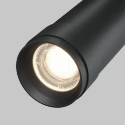 Maytoni LED-Deckenspot Focus Zoom, schwarz, 4.000 K, drehbar