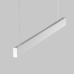 Maytoni LED-Hängeleuchte Basis, weiß, CCT, Länge 112,5 cm