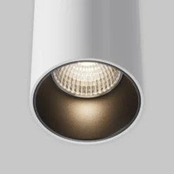 Maytoni LED-Hängeleuchte Efir, weiß, Ø 7,5 cm, 15 W, 38°