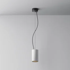 Maytoni LED-Hängeleuchte Efir, weiß, Ø 7,5 cm, 15 W, 38°