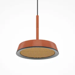 Maytoni LED-Hängeleuchte El, Ø 15,3 cm, orange, Aluminium