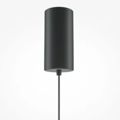 Maytoni LED-Hängeleuchte El, Ø 35 cm, schwarz, Aluminium