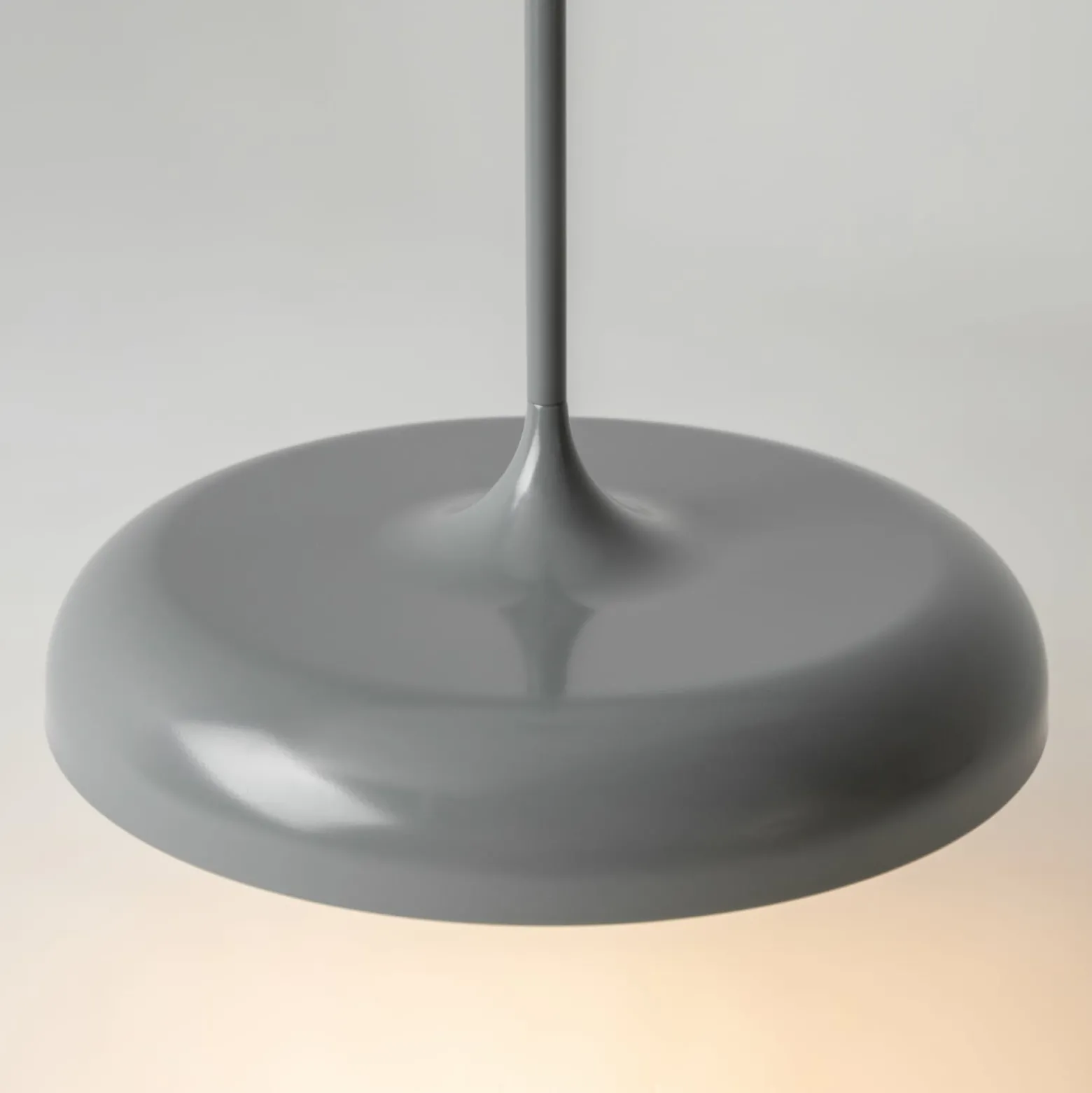 Maytoni LED-Hängeleuchte Gerhard, Ø 40 cm, grau, Metall